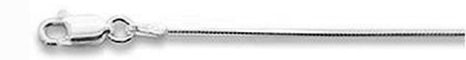 .80MM 020 8 Sides Snake Chain .925 Solid Sterling Silver Sizes 16-20" NEW
