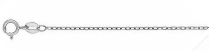 035- .7MM Cable Chain .925 Solid Sterling Silver Available in 16"- 24" inches NEW