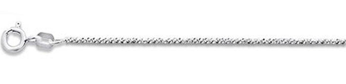 025 1.4MM CrissCross chain .925 Solid Sterling Silver Available in 16-20" NEW