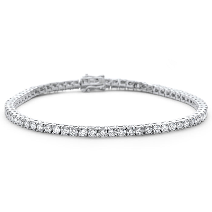 SPECIAL!5.00ct 14KT White Gold Diamond Tennis Bracelet 7"