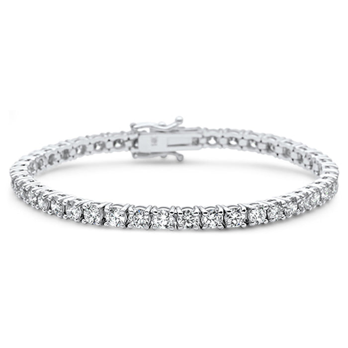 SPECIAL! 7.25ct 14K White Gold Diamond Tennis Bracelet 7"