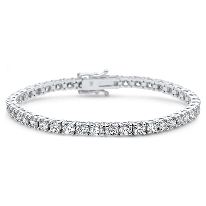 SPECIAL! 8.78ct 14K White Gold Diamond Tennis Bracelet 7"