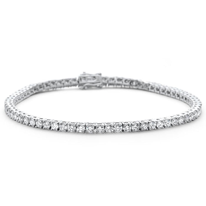 SPECIAL! 4.80ct 14KT White Gold Diamond Tennis Bracelet 7"