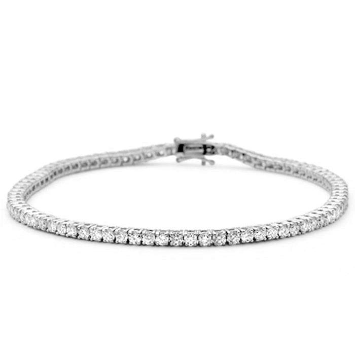 SPECIAL! 1.92ct 14K White Gold Diamond Tennis Bracelet 7"