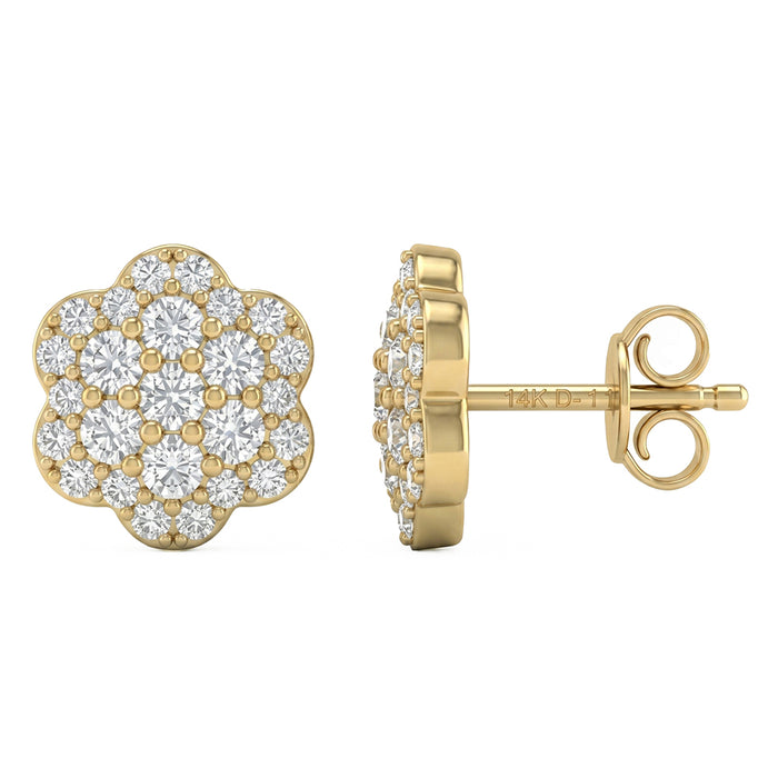 SPECIAL! .36ct G SI 14kt Yellow Gold Diamond Stud Earrings
