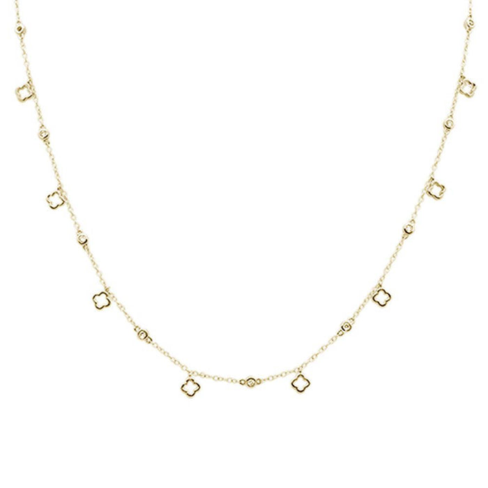 DIAMOND CLOSEOUT! .25ct G SI 14k Yellow Gold Diamond Pendant Necklace 16" Long+(1"ext)