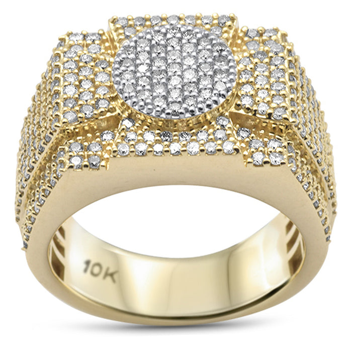 DIAMOND CLOSEOUT! 2.00ct G SI 10K Yellow Gold Men's Ring Band